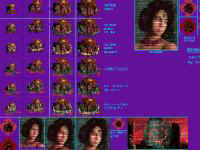 Creepy. Possessed and sunburned, she's still hot. -Sorta a Linda Blair thing.